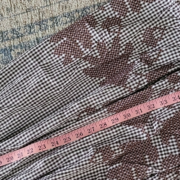 1950s Handmade Gingham Dress - Picture 14 of 16